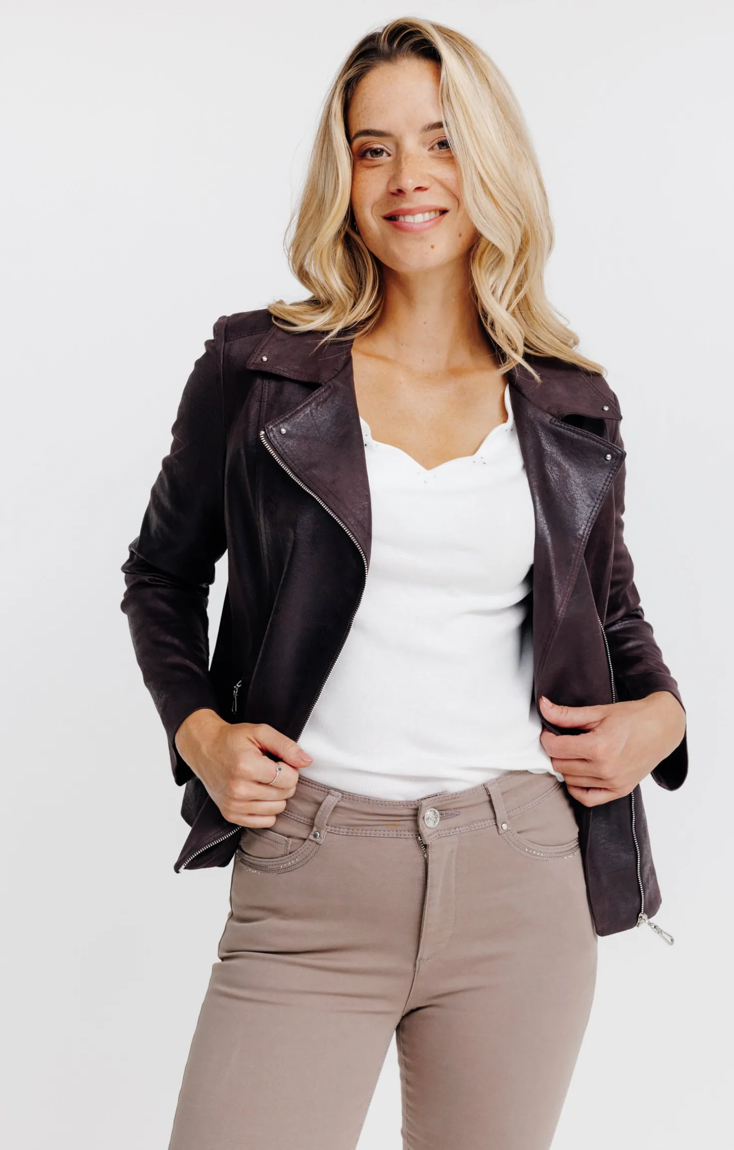 Blouson biker -