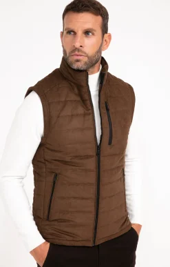 Blouson sans manches DD SUEDE -