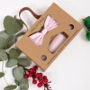 Box 1 noeud, 1 pochette, 2 boutons -