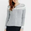 CARDIGAN AVEC JACQUARD -