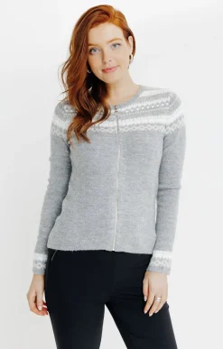 CARDIGAN AVEC JACQUARD -