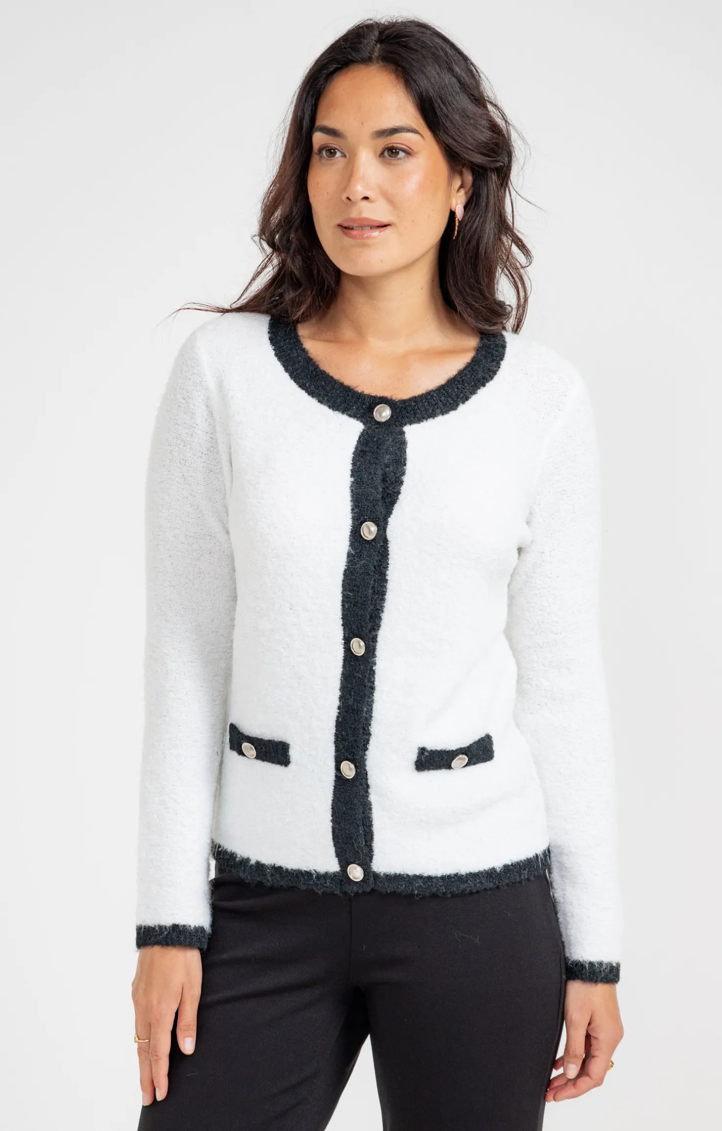 Cardigan boutonné -