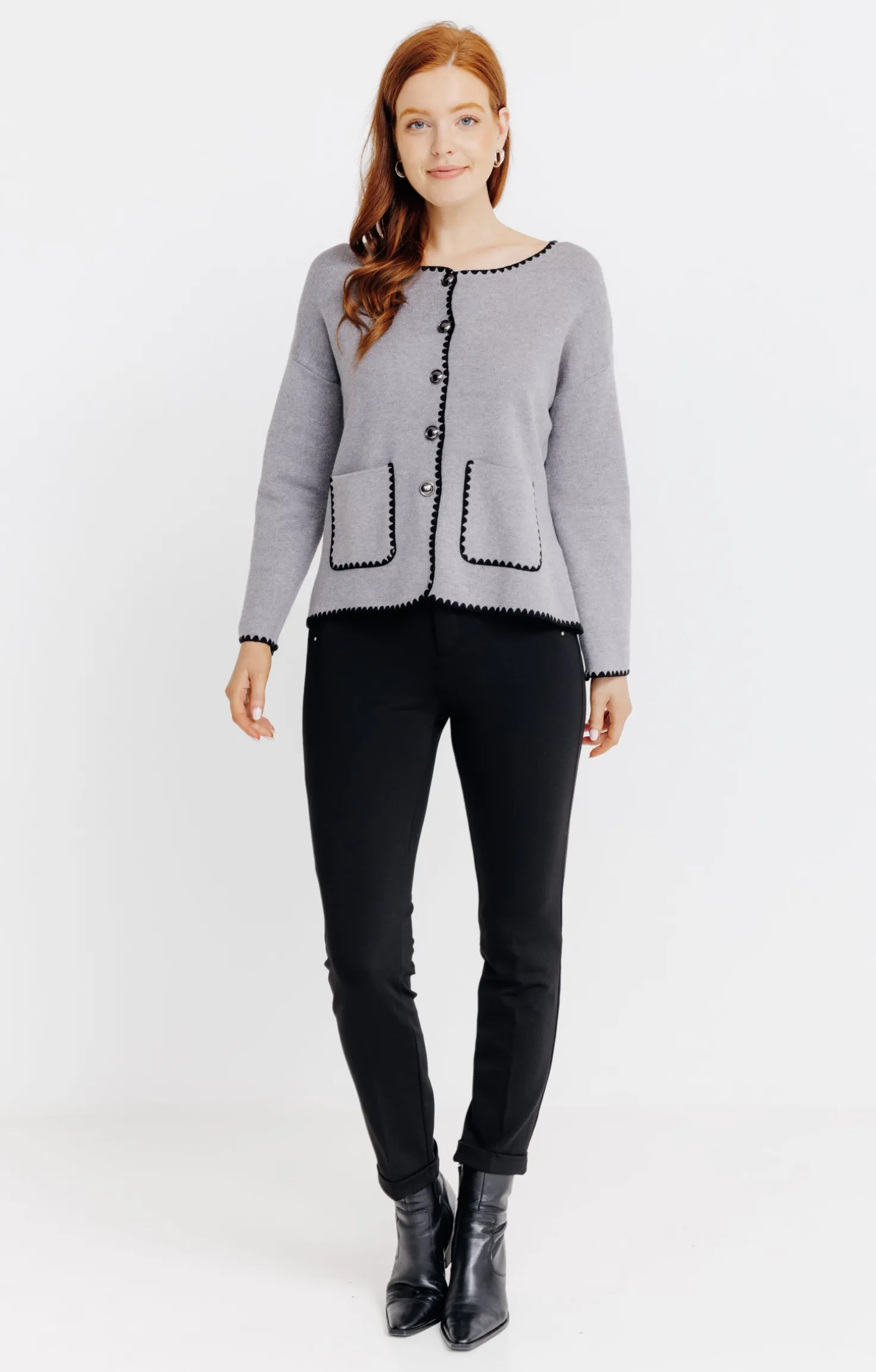 Cardigan boutonné -