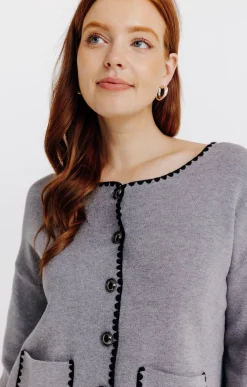 Cardigan boutonné -