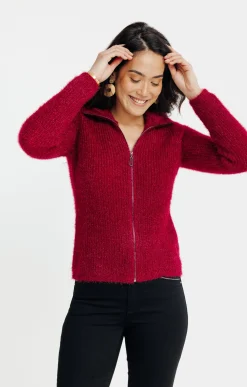 Cardigan col camionneur -