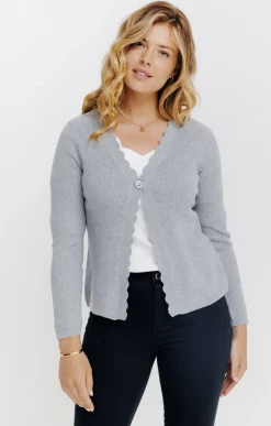 Cardigan col V -