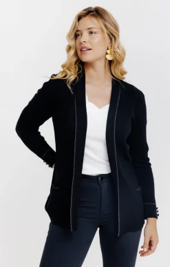 Cardigan côte anglaise -