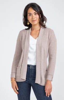 Cardigan côte anglaise -