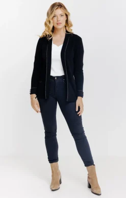 Cardigan côte anglaise -