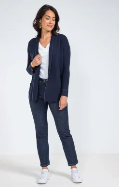Cardigan côte anglaise -