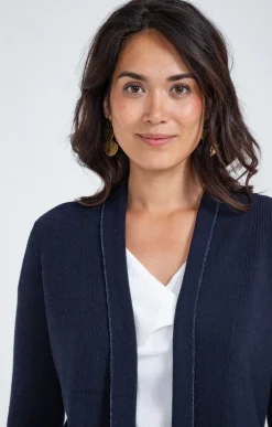Cardigan côte anglaise -