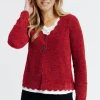 Cardigan festonné -