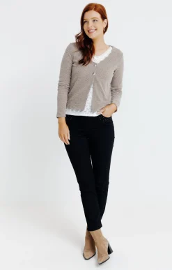 Cardigan festonné -