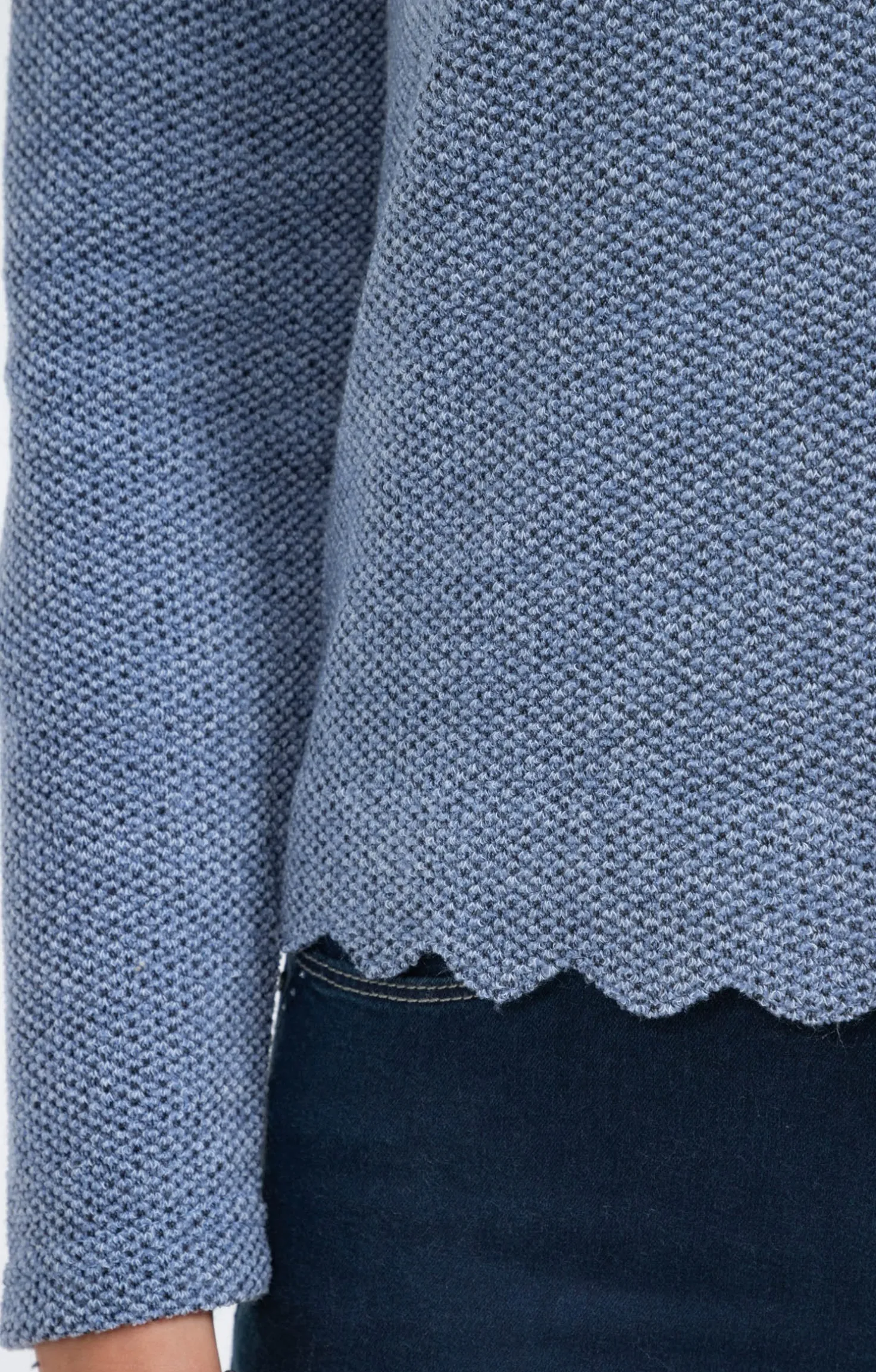 Cardigan festonné -