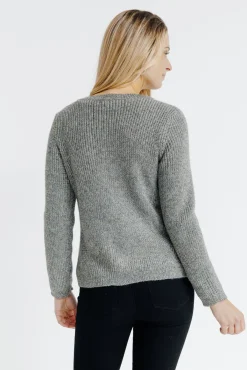 Cardigan maille anglaise -