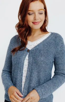 Cardigan maille anglaise -