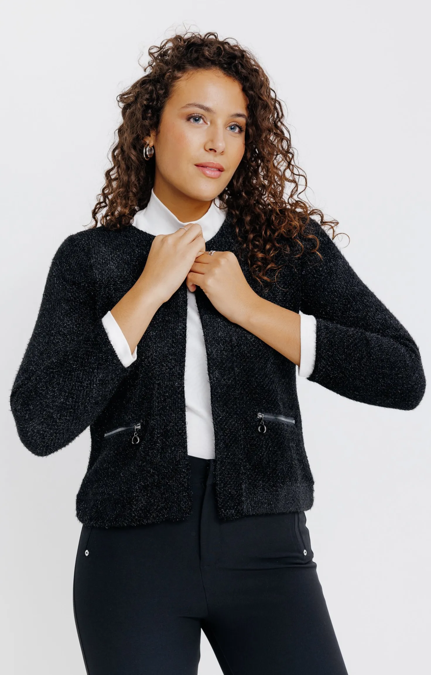 CARDIGAN MAILLE FANTAISIE -
