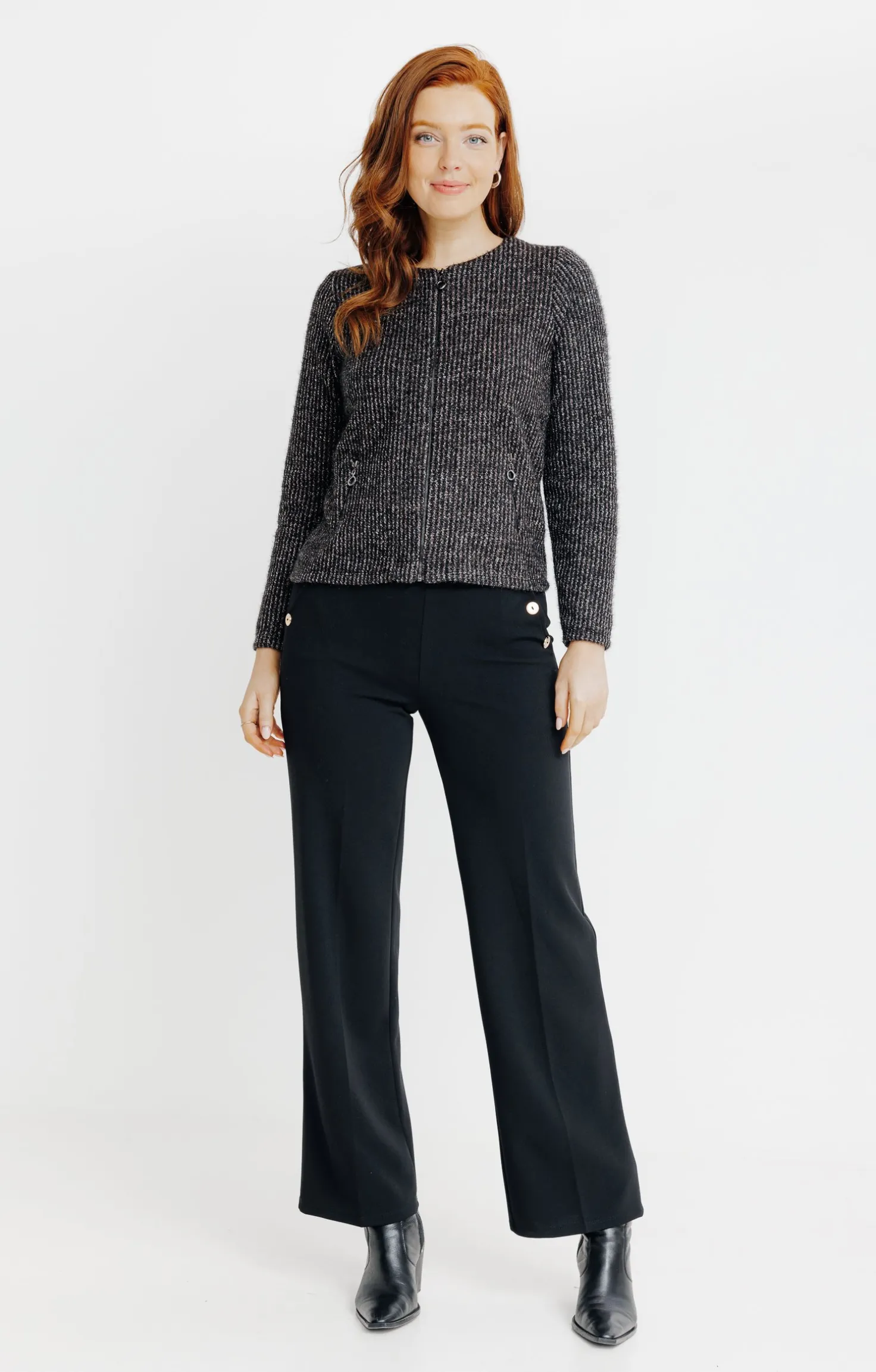 CARDIGAN MAILLE FANTAISIE -