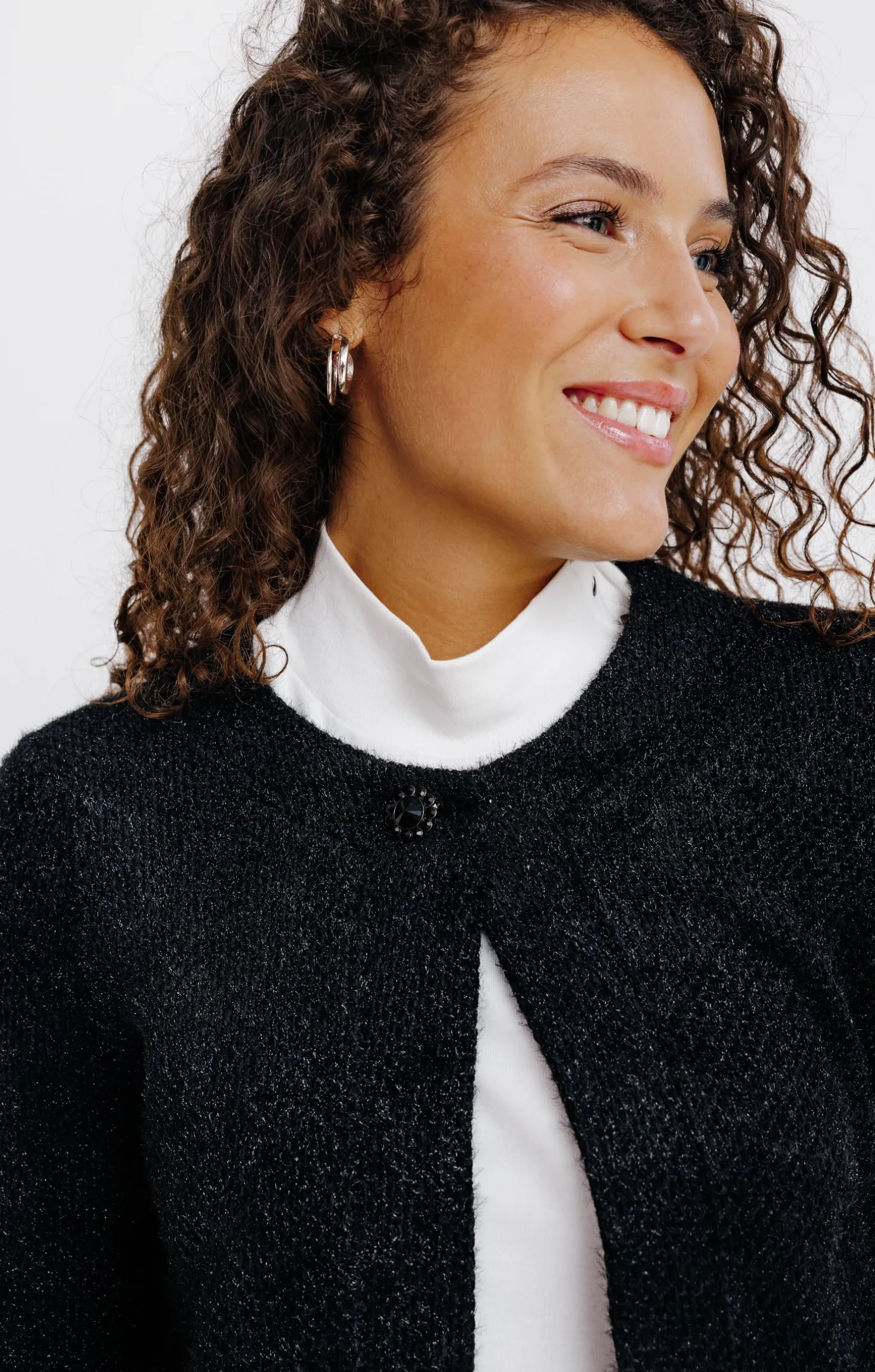 CARDIGAN MAILLE FANTAISIE -