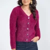 Cardigan maille fluffy -