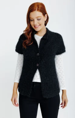 Cardigan maille fluffy -
