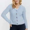 Cardigan maille fluffy -