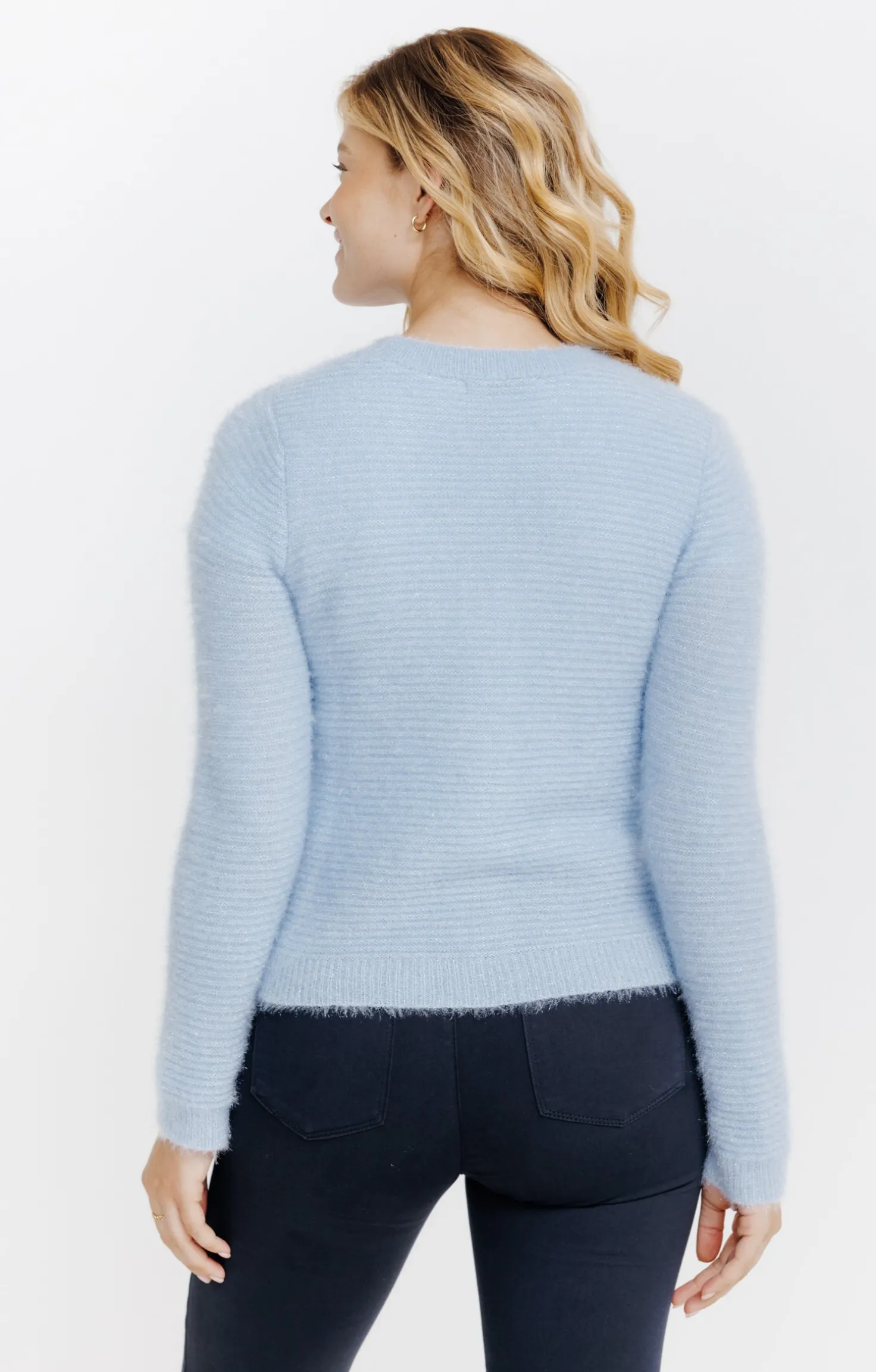 Cardigan maille fluffy -