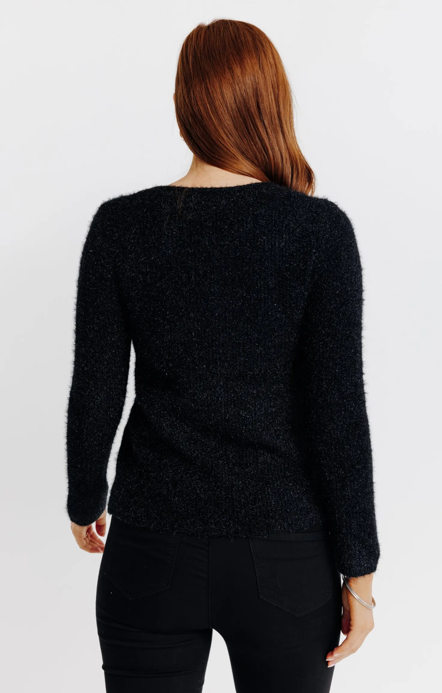 Cardigan maille fluffy -