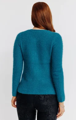 Cardigan maille fluffy -