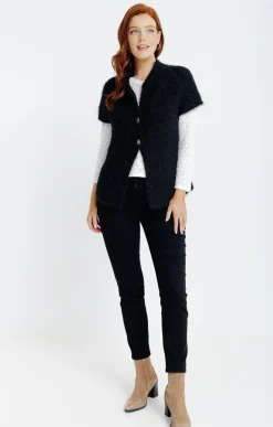 Cardigan maille fluffy -