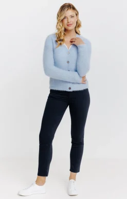Cardigan maille fluffy -
