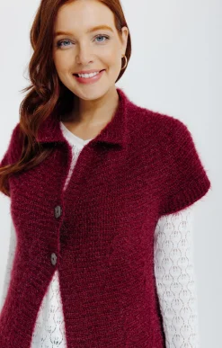 Cardigan maille fluffy -