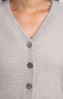 Cardigan maille fluffy -