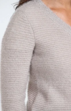 Cardigan maille fluffy -