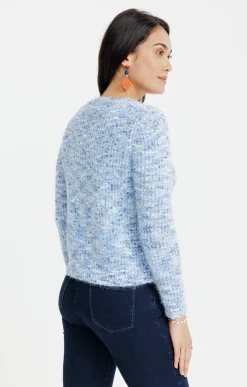 Cardigan maille popcorn -