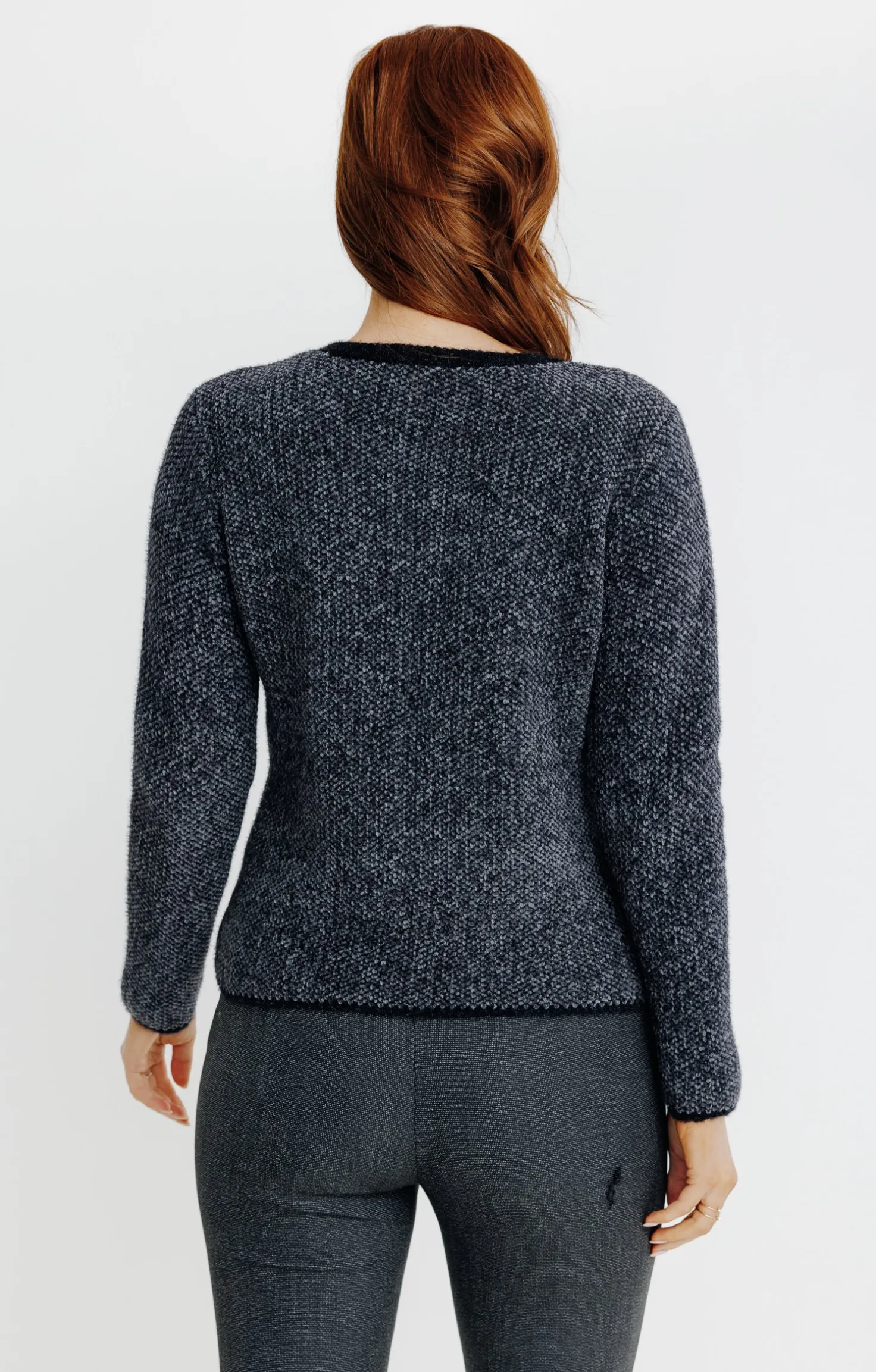 CARDIGAN MATIERE FANTAISIE -