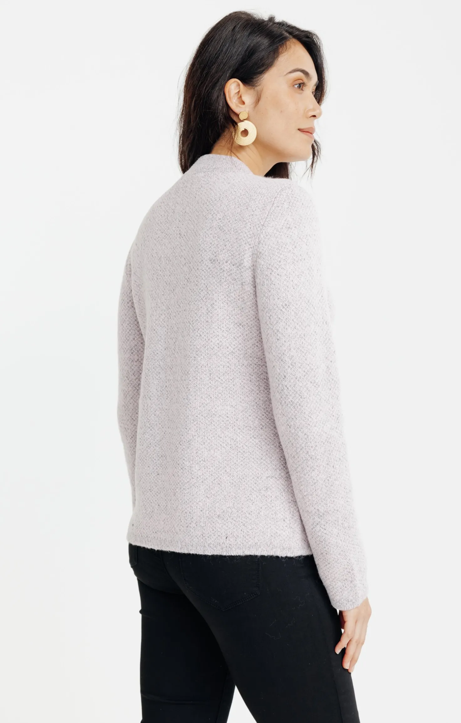 CARDIGAN MATIERE FANTAISIE -