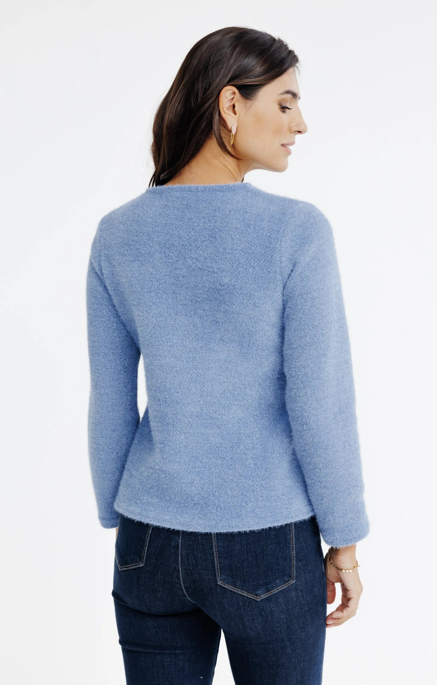Cardigan matière fantaisie -