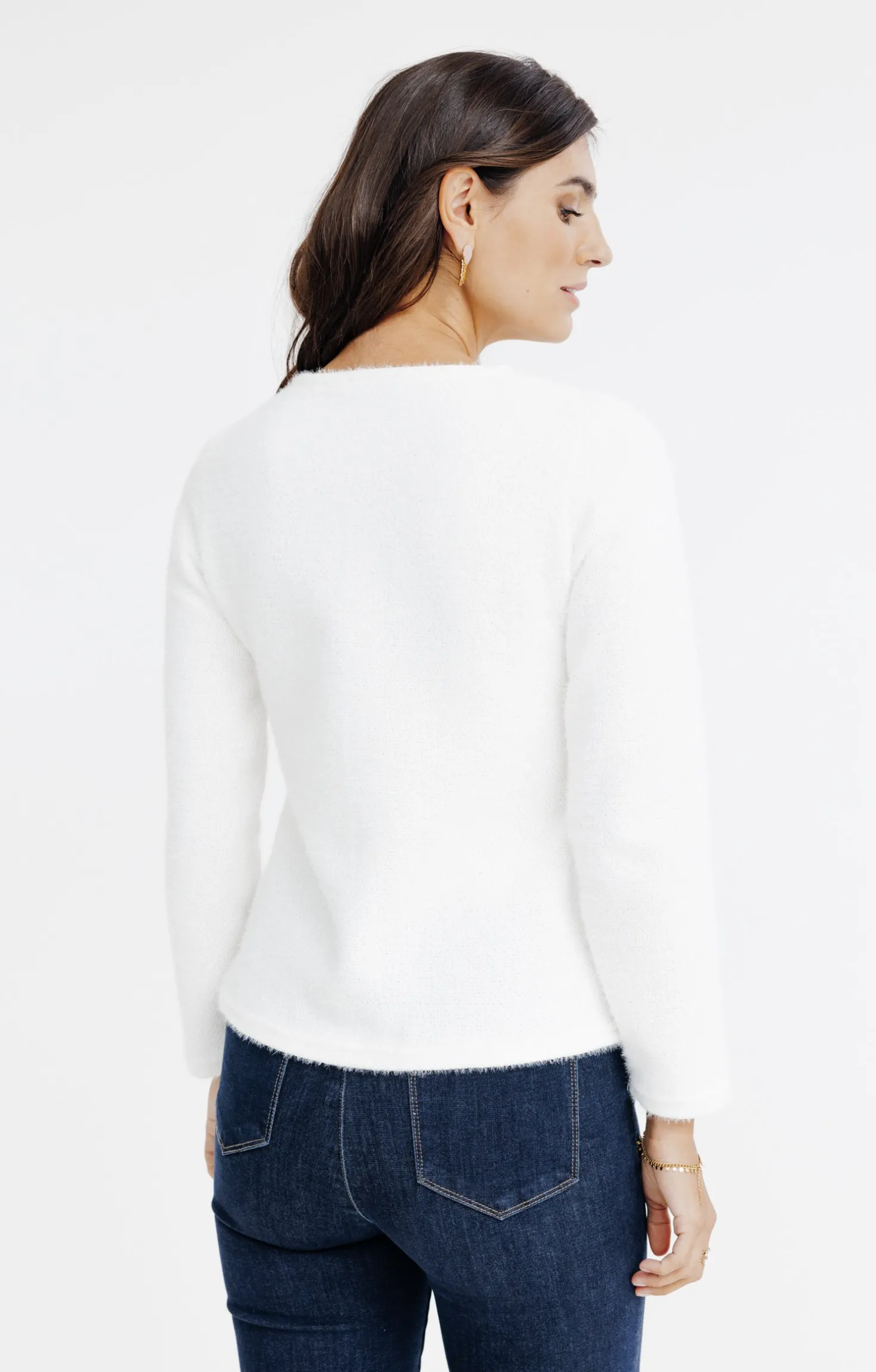 Cardigan matière fantaisie -