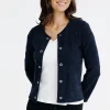 CARDIGAN UNI COL ROND -