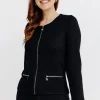 Cardigan zippé -
