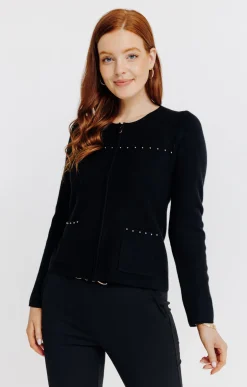 Cardigan zippé -