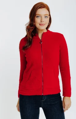 Cardigan zippé -
