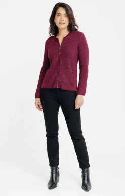Cardigan zippé -