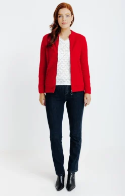 Cardigan zippé -