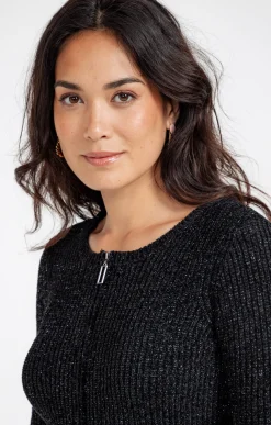 Cardigan zippé -