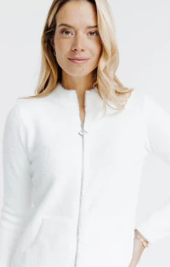 Cardigan zippé -