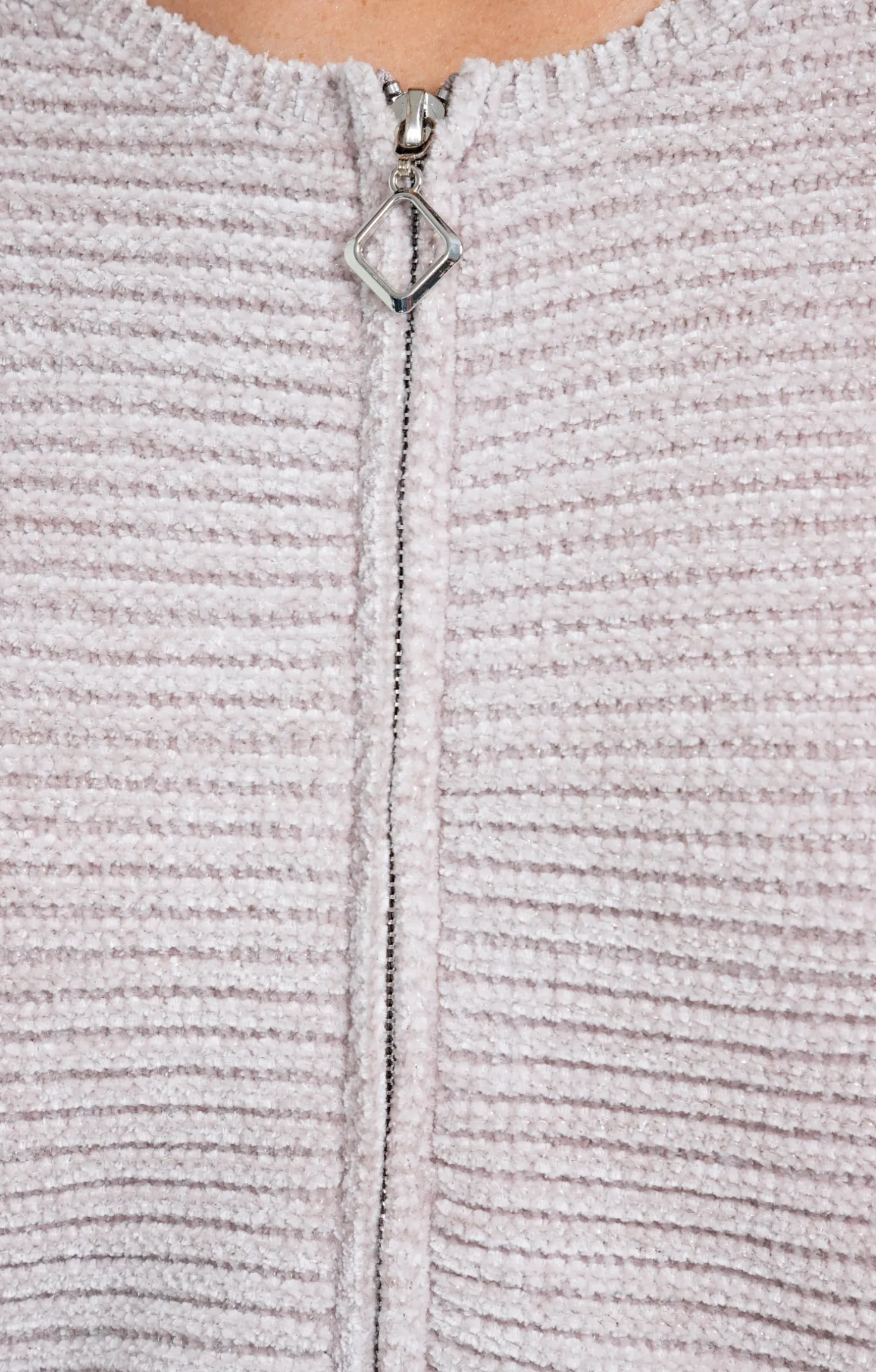 Cardigan zippé -