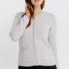 Cardigan zippé -