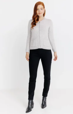 Cardigan zippé -